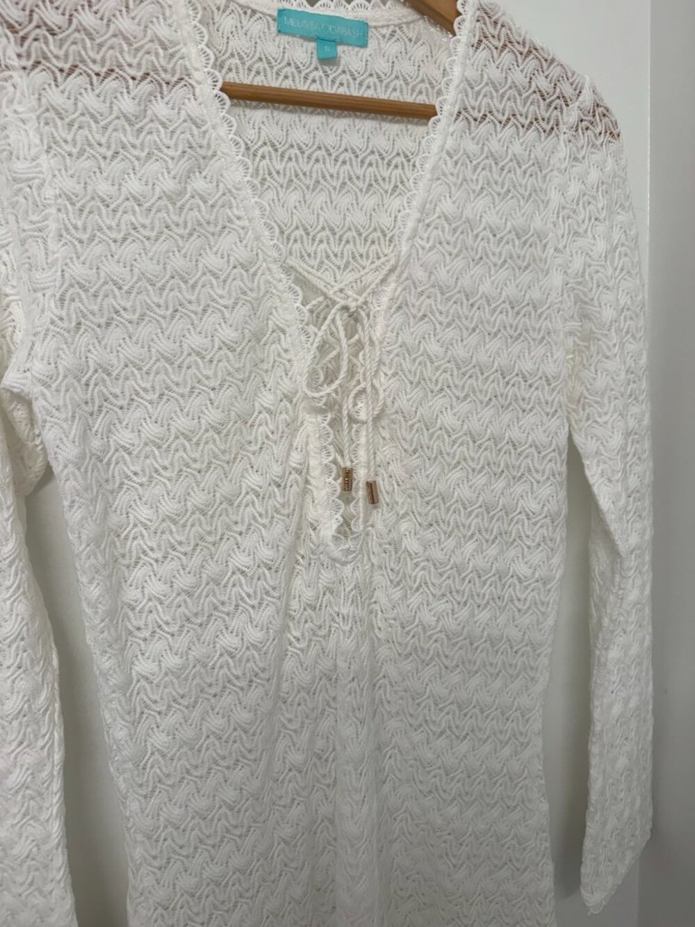 Melissa Odabash “Melina” crochet beach cover-up - Picture 5 of 10